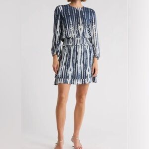 Inez Long Sleeve Fit & Flare Dress